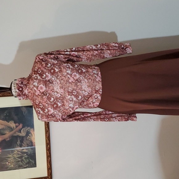 RARE! perfect condition 1970's dress and vest - Picture 9 of 12